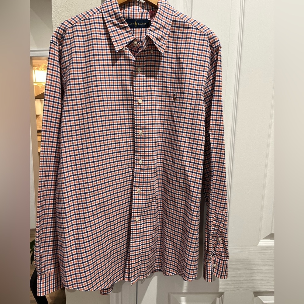 Ralph Lauren men's XL button down collared shirt Polo